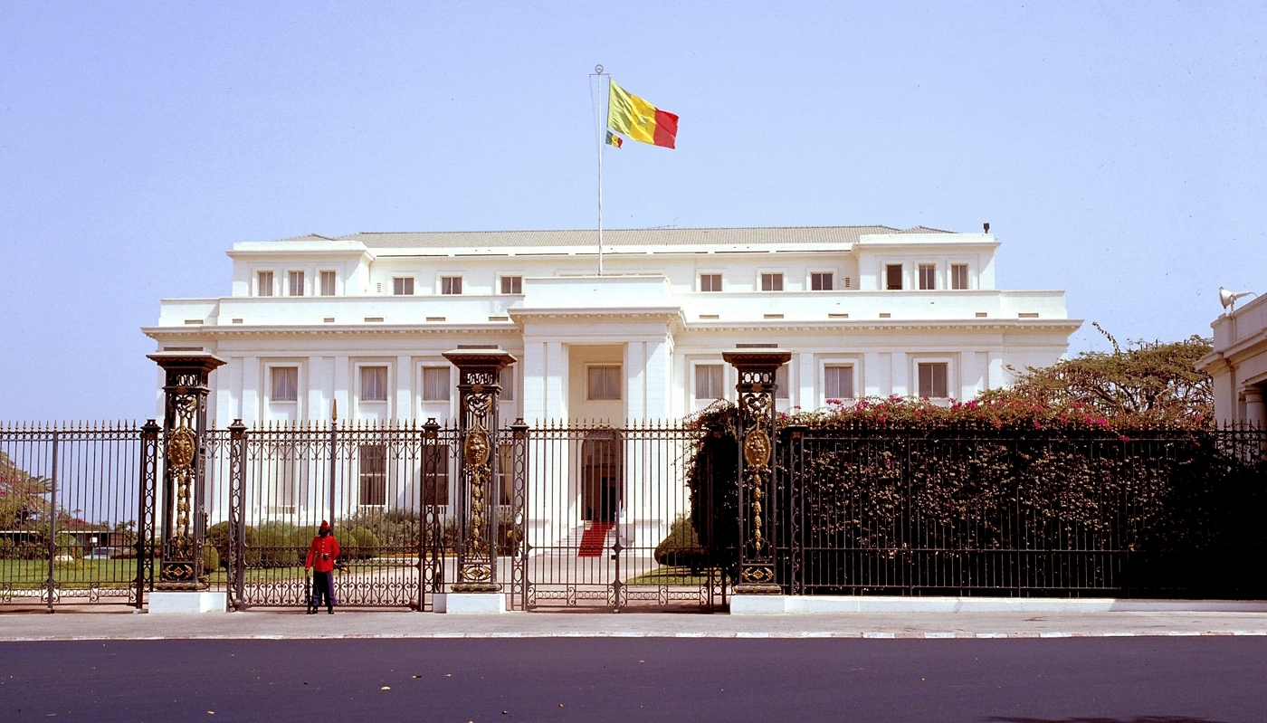 The presidential residence in Dakar, on 1 January 1997.