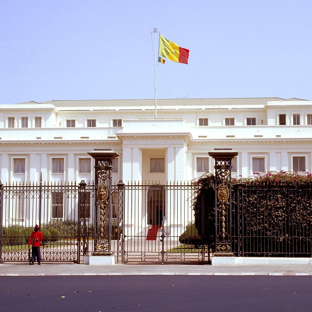 The presidential residence in Dakar, on 1 January 1997.