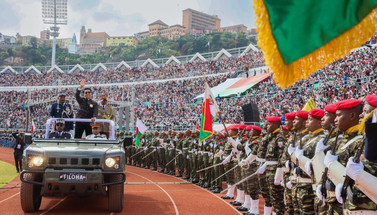 Celebrating the 65th anniversary of Madagascar's independence, 26 June 2025.