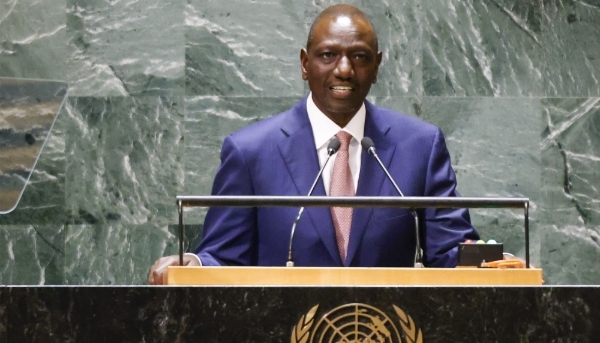 Kenyan president William Ruto.