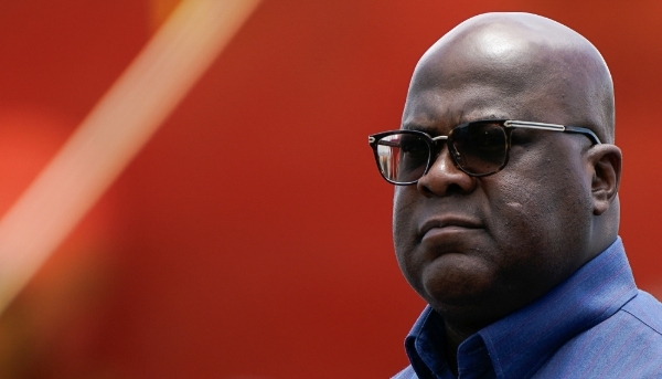 DRC President Félix Tshisekedi in Lobito, Angola, 4 December 2024.
