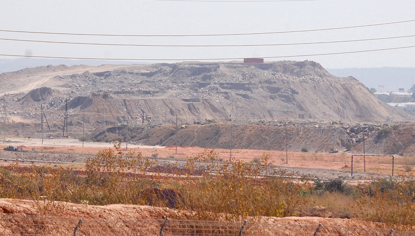 A copper and cobalt mine run by Sicomines in Kolwezi, DRC, in May 2015.