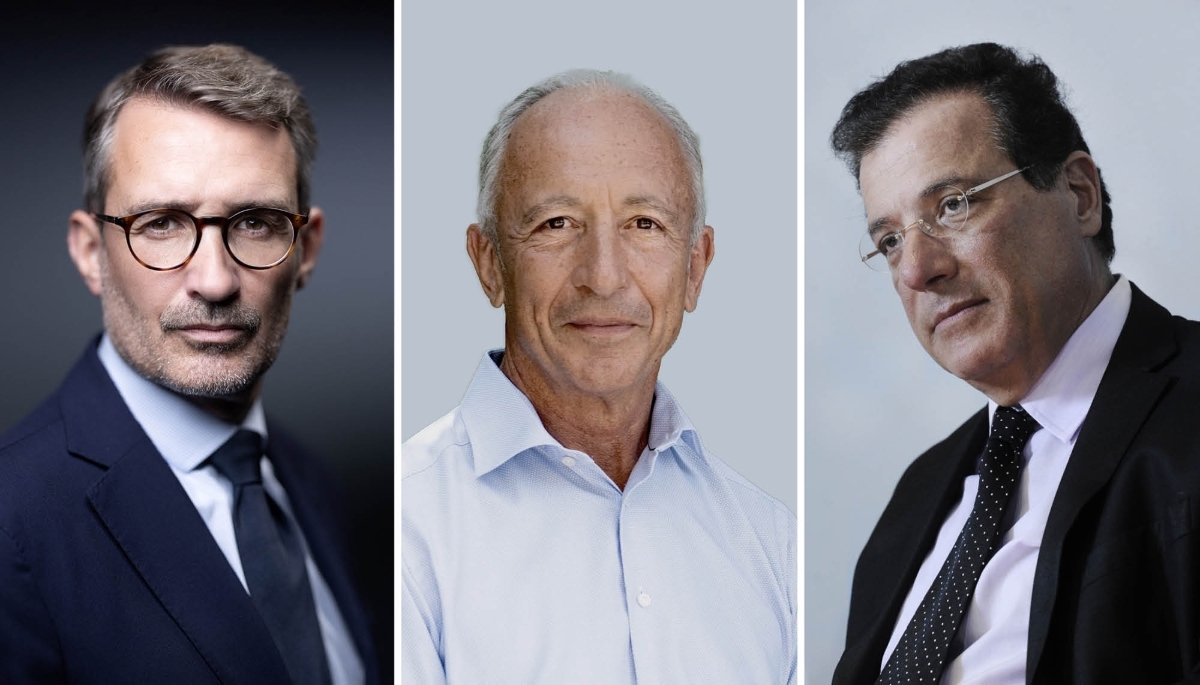 Philippe Palazzi, Stéphane Rémon et Adnan Houdrouge.