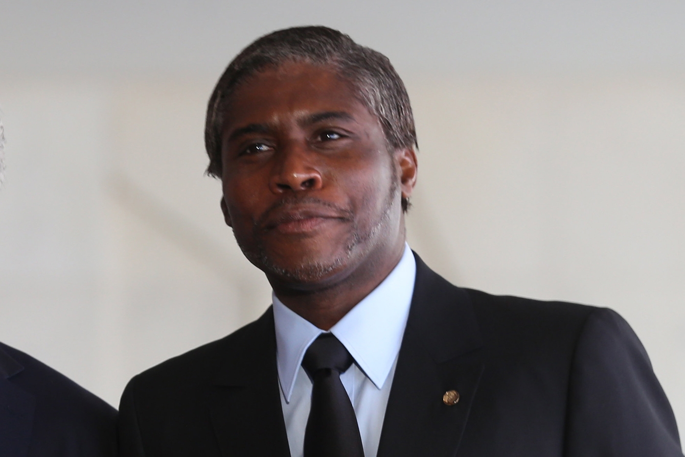The Equatorial Guinean vice-president Teodorin Obiang Nguema, presumptive successor of his father as head of state.