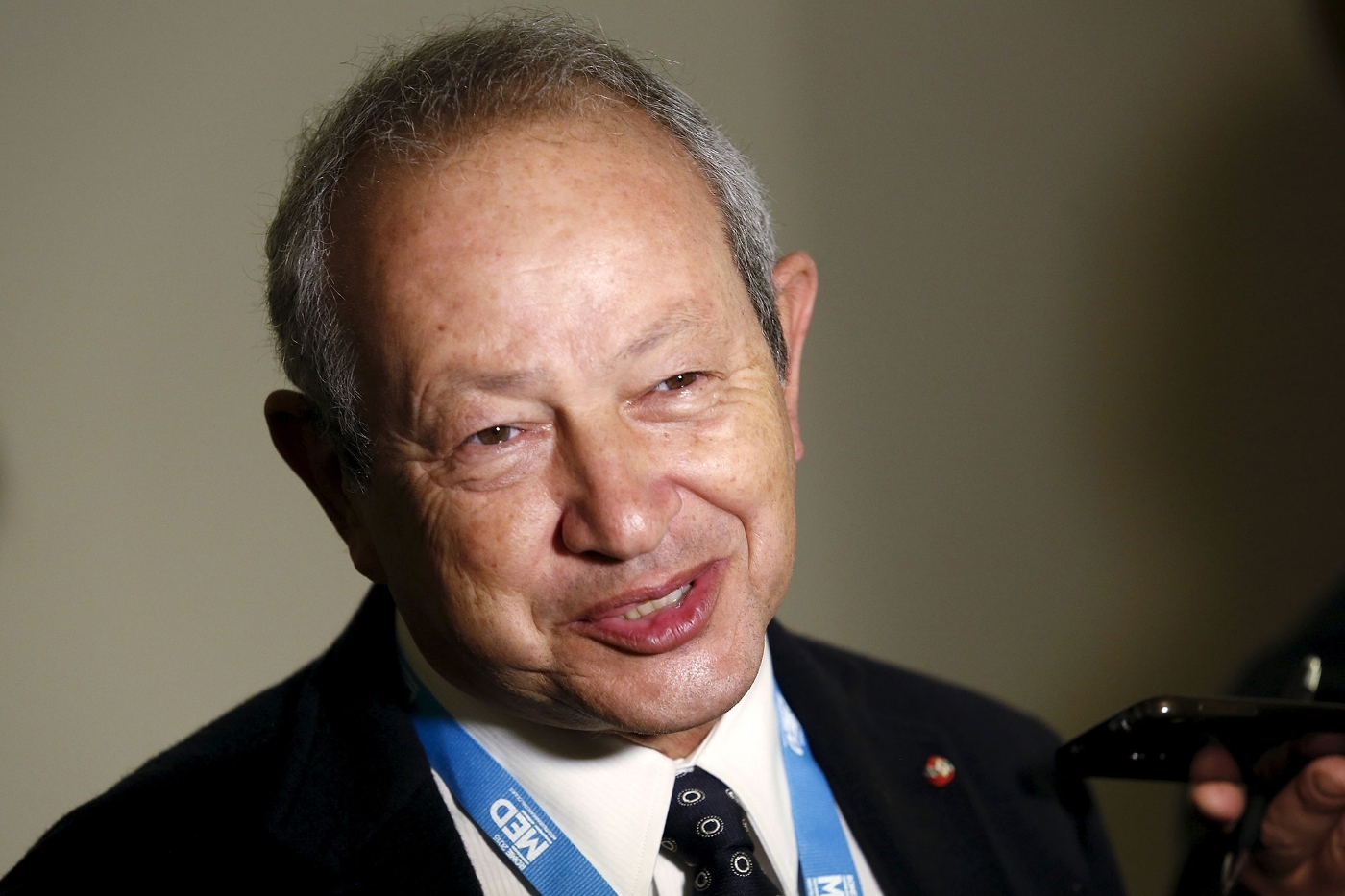 Egyptian businessman Naguib Sawiris.