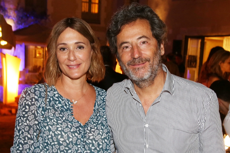 Daniela Lumbroso and her companion Eric Ghebali.