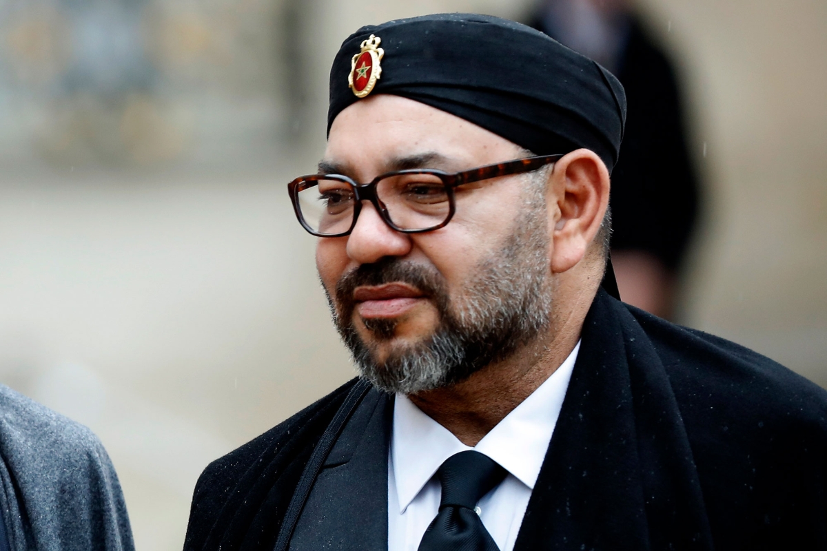 King Mohammed VI of Morocco.