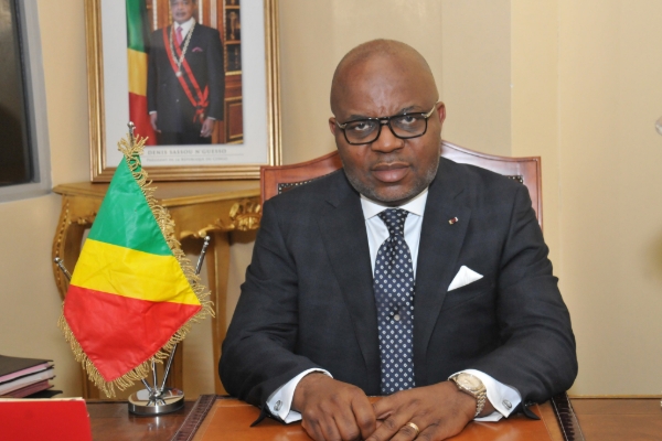 The new hydrocarbons minister Bruno Jean-Richard Itoua.