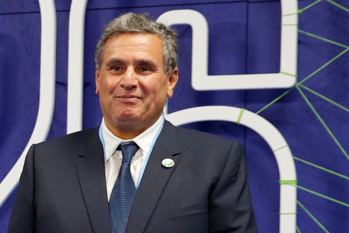 Moroccan Prime Minister Aziz Akhannouch.