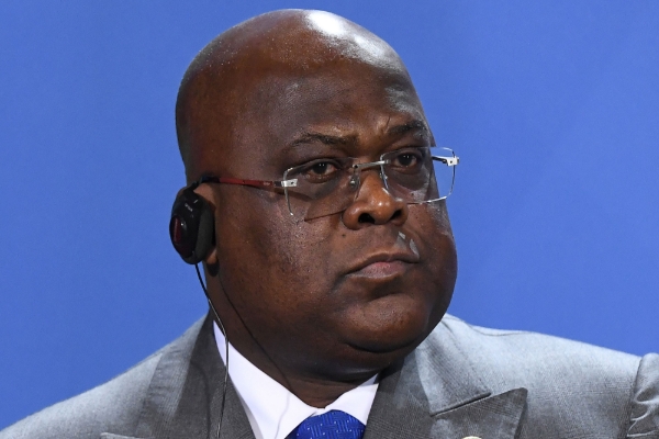 DRC president Félix Tshisekedi.