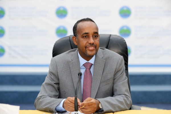 Somali Prime Minister Mohamed Hussein Roble.