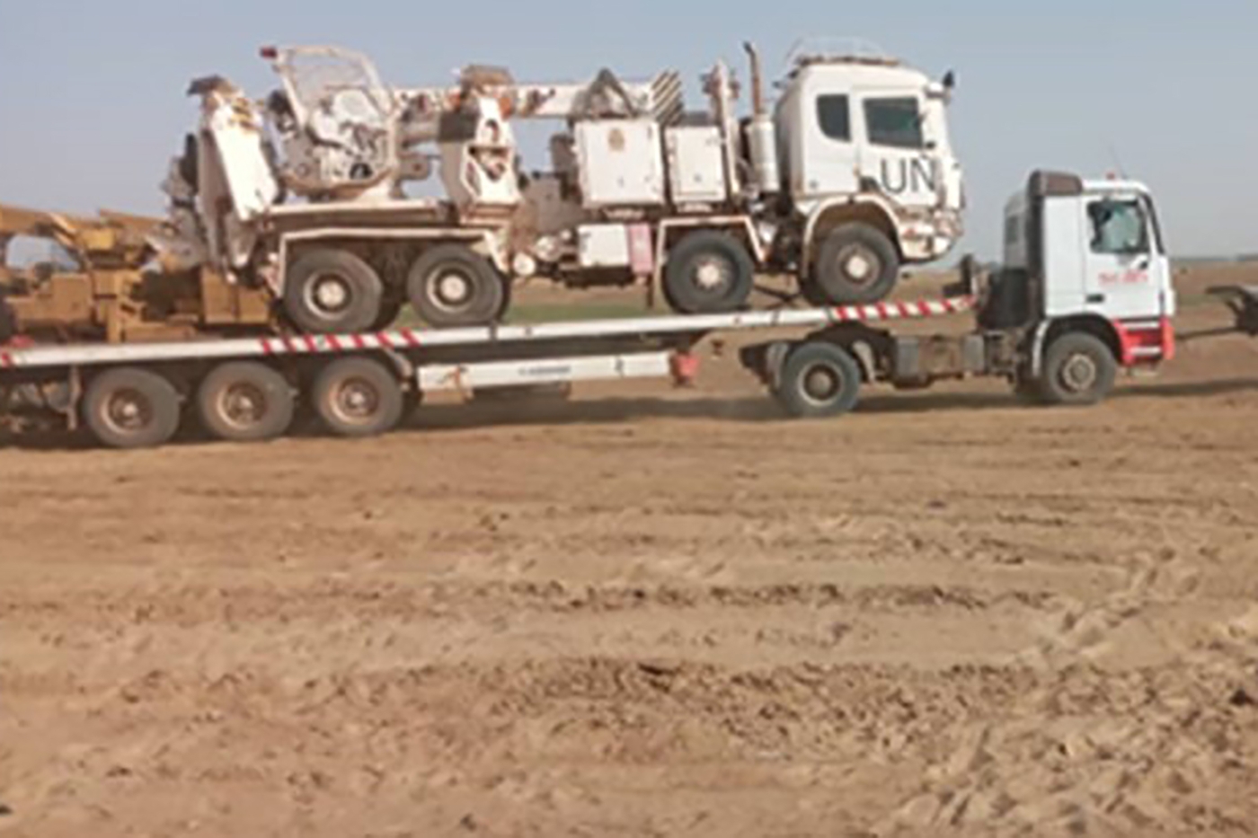 Scan Global Logistics delivers equipment for MINUSMA in Mali.