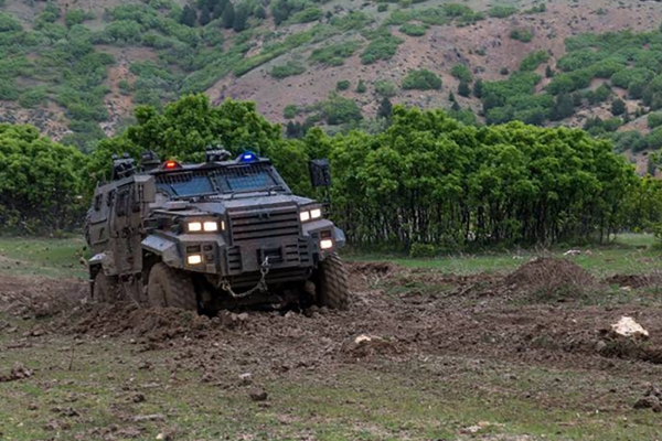 Nurol Makina's armoured vehicle Ejder Yalcin model.