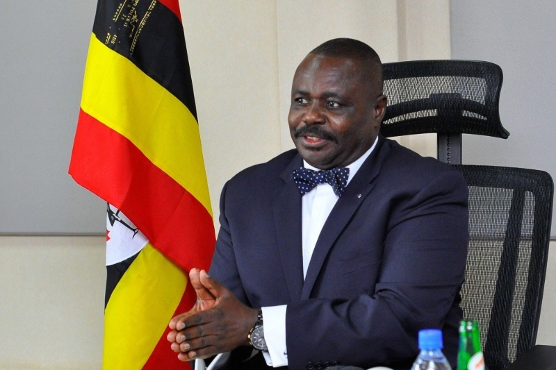 The late Ugandan speaker Jacob Oulanyah.