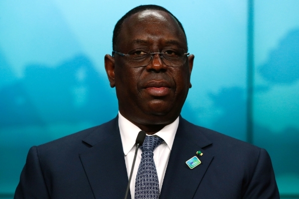 Senegal's president Macky Sall.