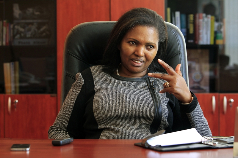 Tabitha Karanja, chief executive of Keroche Breweries.