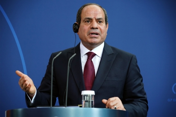 Egyptian President Abdel Fattah al-Sisi.