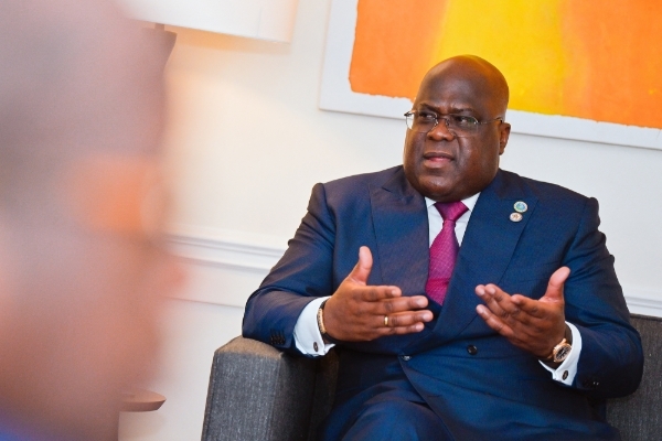 DRC President Felix Tshisekedi, 22 September 2022.