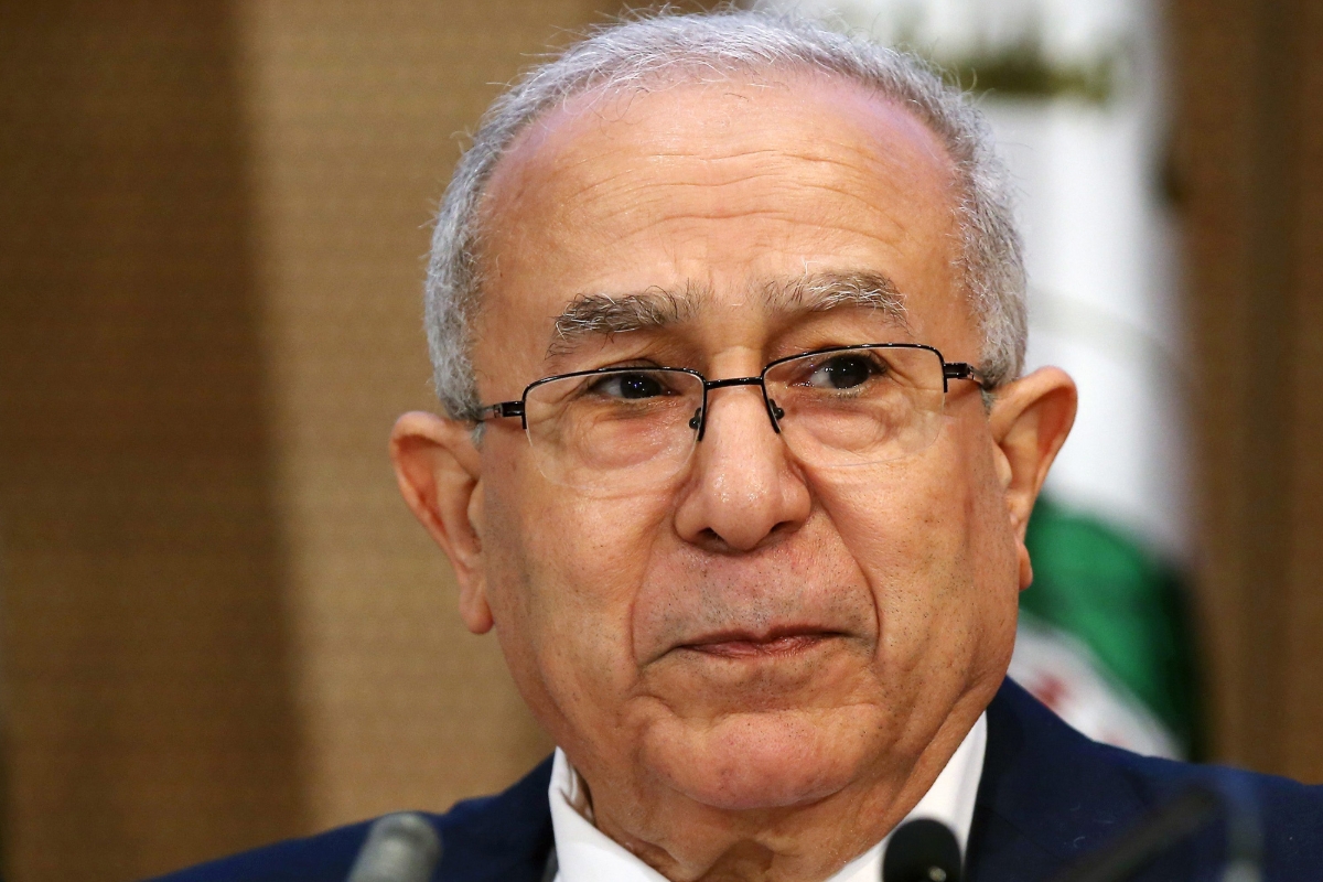 Former Algerian foreign minister Ramtane Lamamra.