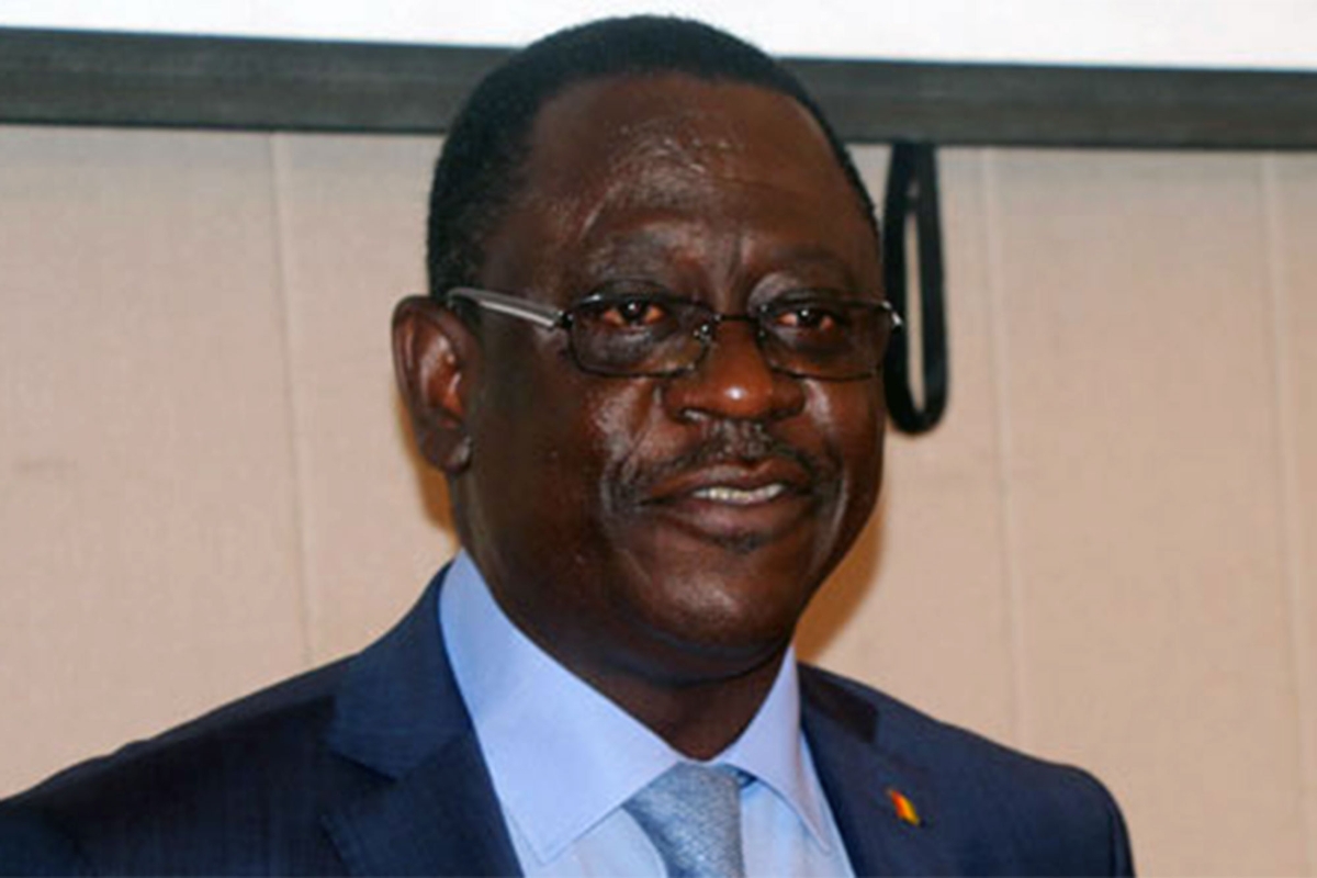 Le Ministre de la pêche, de l'aquaculture et de l'économie maritime Frédéric Loua.c