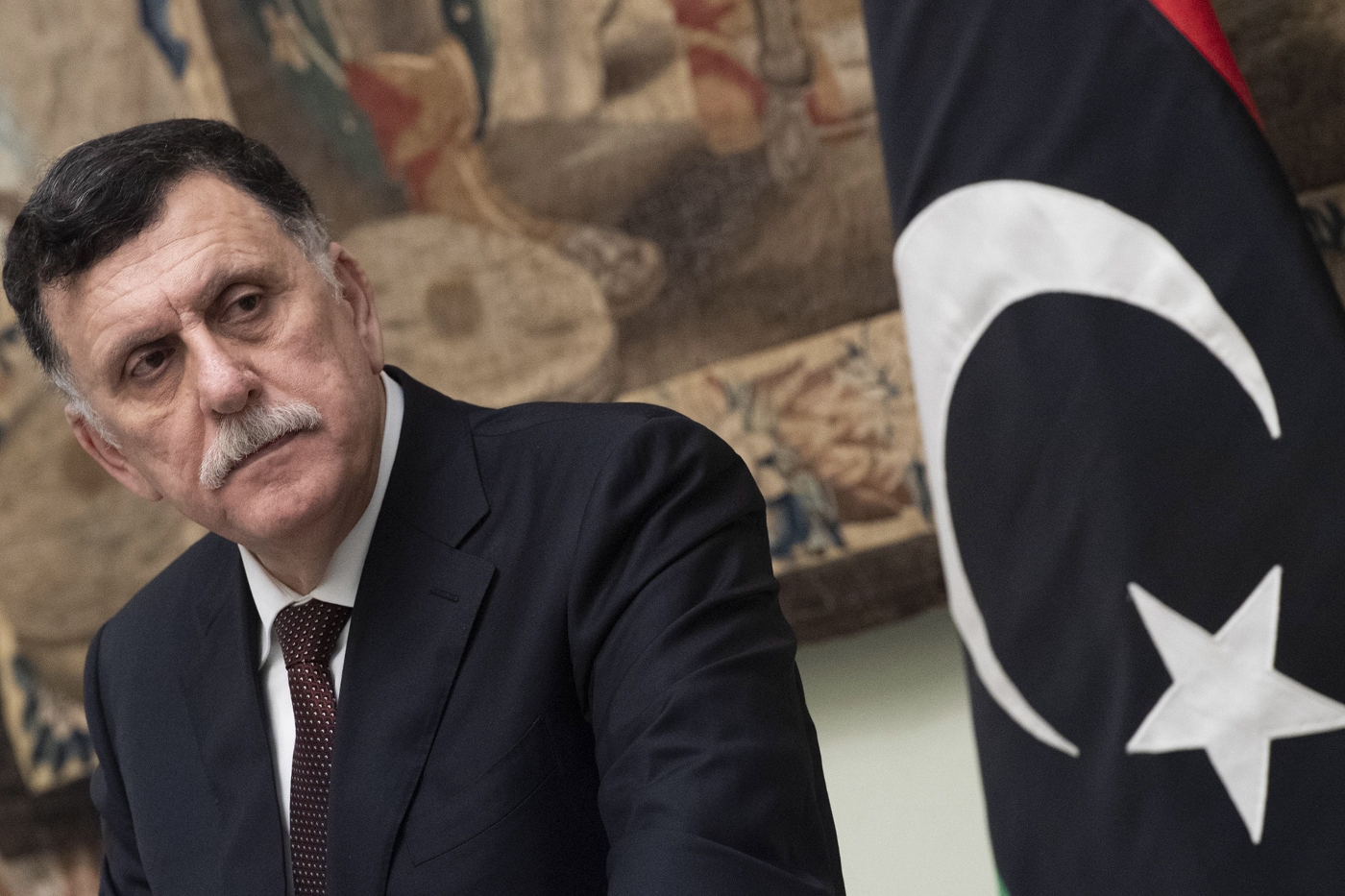 Libyan Prime Minister Fayez Sarraj.