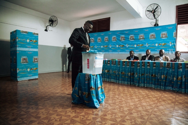 The secretary general of the Cameroonian presidency Ferdinand Ngoh Ngoh.