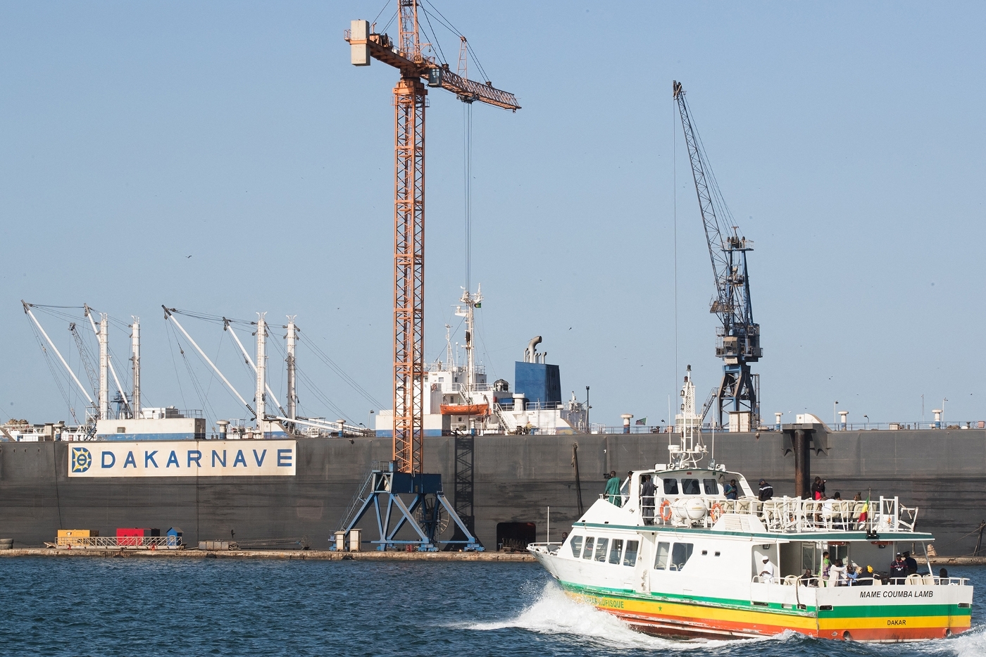 Port Autonome of Dakar, Senegal, March 2018.