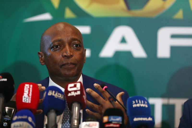 Patrice Motsepe, President of CAF on 1 October 2022.