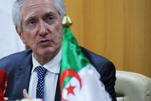 French ambassador to Algeria, François Gouyette, in Algiers, Algeria, on 27 October 2022.