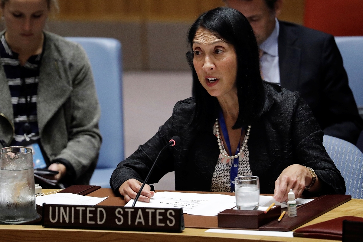 U.S. Assistant Secretary of State for International Organizations Affairs Michele J. Sison.