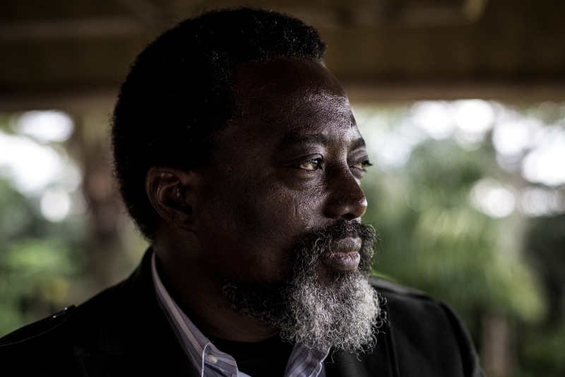 Former president of the DRC, Joseph Kabila, 10 December 2018.