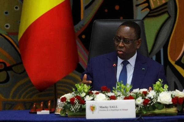 Senegalese president Macky Sall.