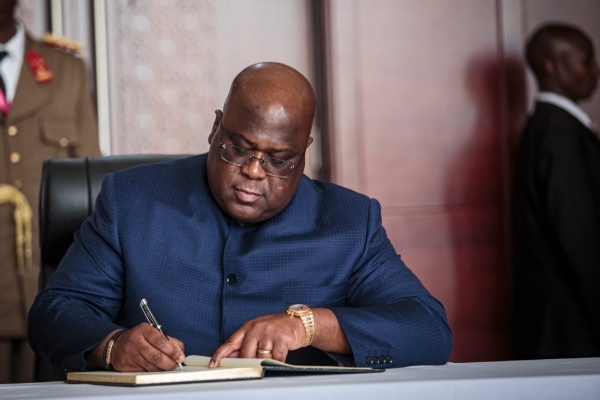 President of the DRC Felix Tshisekedi, 4 February 2023.