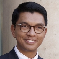 Andry Rajoelina. © Yoan Valat/EPA/MaxPPP