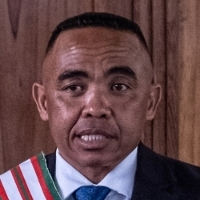 Michaël Randrianirina. &copy; Rafalia Henitsoa/Anadolu/AFP