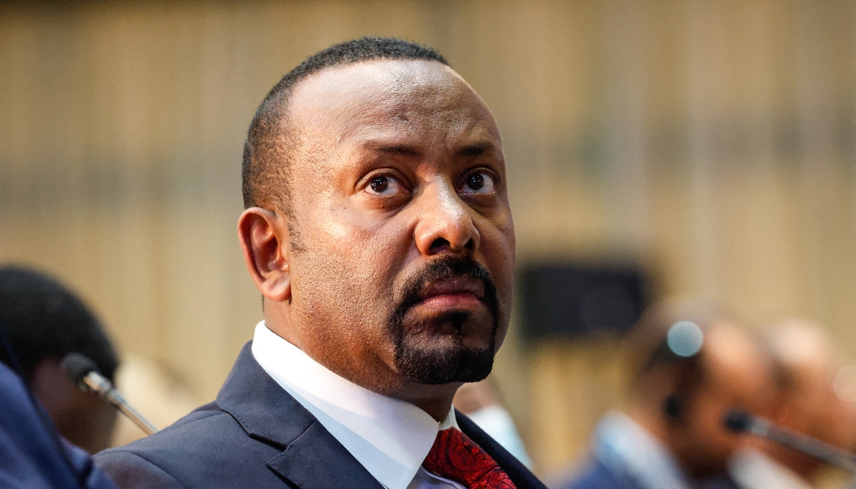 Ethiopian Prime minister Abiy Ahmed at the United Nations Environment Assembly, in Nairobi on 29 February 2024.