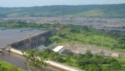 One of the dams of the Grand Inga project.