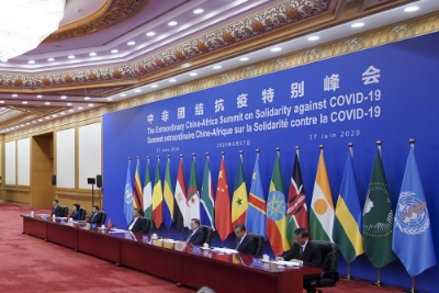 Extraordinary China-Africa Summit on Solidarity against Covid-19, June 17 2020.