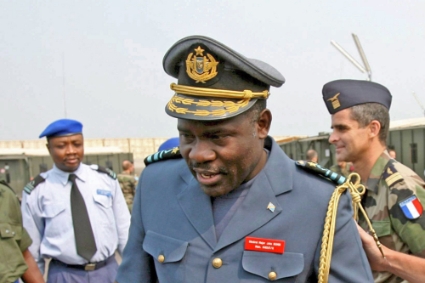 Retired General John Numbi in 2006.
