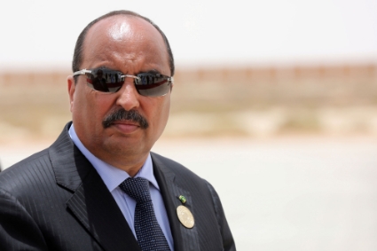 Former Mauritanian president Mohamed Ould Abdel Aziz.