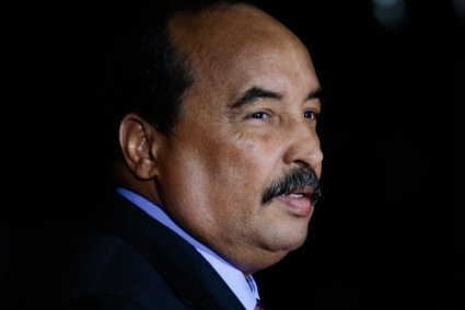 Former Mauritanian President Mohamed Ould Abdel Aziz.