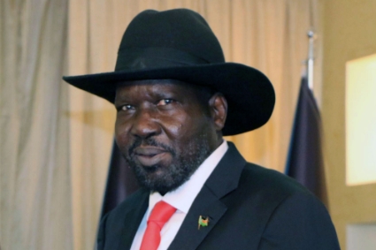 South Sudanese President Salva Kiir.
