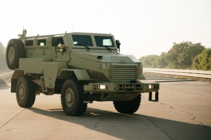 A Puma M36 armored vehicle from OTT Technologies.