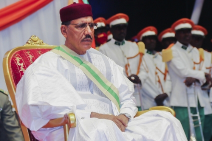 Niger's new president, Mohamed Bazoum.