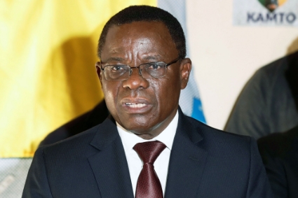 Cameroonian opposition leader Maurice Kamto.