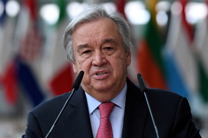 Secretary-General of the United Nations Antonio Guterres.