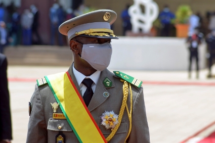 Colonel Assimi Goita, Mali's transitional president.