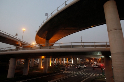 The Henri Konan Bedie toll bridge, Abidjan.