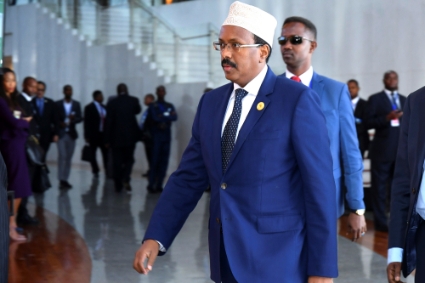 Somali President Mohamed Abdullahi Mohamed, also known as Farmajo.