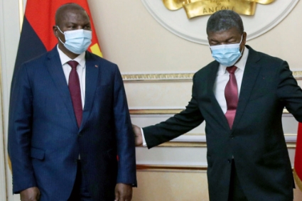 Faustin Archange Touadéra was already welcomed by his counterpart João Lourenço in Angola in May 2021.